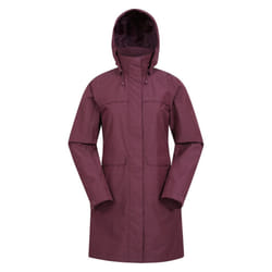 Mountain Warehouse - Veste imperméable CLOUDBURST - Femme (Bordeaux)