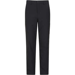 Mountain Warehouse - Pantalon de randonnée - Homme (Noir vif)
