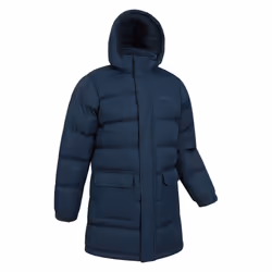 Mountain Warehouse - Veste matelassée - Enfant (Bleu foncé)