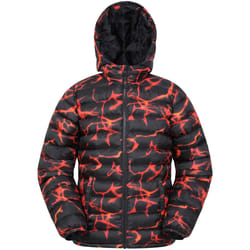 Mountain Warehouse - Veste matelassée SEASONS - Enfant (Orange foncé)