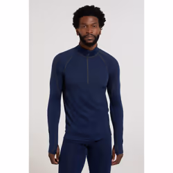 Mountain Warehouse - Haut thermique ASGARD - Homme (Bleu foncé)