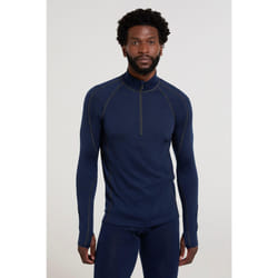 Mountain Warehouse - Haut thermique ASGARD - Homme (Bleu foncé)