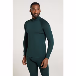 Mountain Warehouse - Haut thermique MERINO - Homme (Vert foncé)