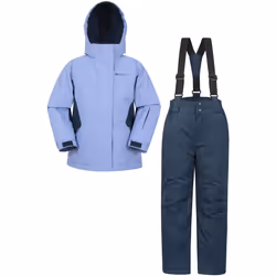 Mountain Warehouse - Ensemble Blouson et pantalon de ski - Enfant (Lilas)