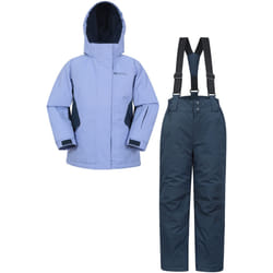 Mountain Warehouse - Ensemble Blouson et pantalon de ski - Enfant (Lilas)