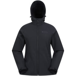 Mountain Warehouse - Veste softshell ARCTIC - Femme (Noir vif)