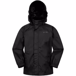 Mountain Warehouse - Ensemble veste et pantalon imperméables PAKKA - Enfant (Noir)