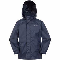 Mountain Warehouse - Ensemble veste et pantalon imperméables PAKKA - Enfant (Bleu marine)