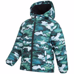 Mountain Warehouse - Veste matelassée SEASONS - Enfant (Vert)