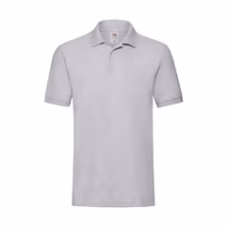 Fruit of the Loom - Polo PREMIUM - Homme (Gris clair Chiné)