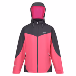 Regatta - Veste imperméable BOSFIELD - Femme (Flamant rose / Gris phoque)