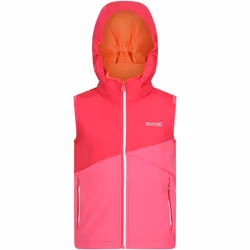 Regatta - Veste sans manches ACIDITY - Enfant (Rose fluo / Flamant rose)