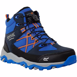 Regatta - Bottines de marche SAMARIS - Enfant (Bleu Oxford / Orange)