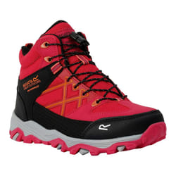 Regatta - Bottines de marche SAMARIS - Enfant (Rose fluo)