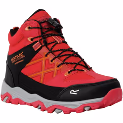 Regatta - Bottines de marche SAMARIS - Enfant (Rose fluo)