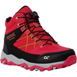Regatta - Bottines de marche SAMARIS - Enfant (Rose fluo)
