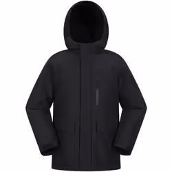 Mountain Warehouse - Veste imperméable NOAH - Enfant (Noir)