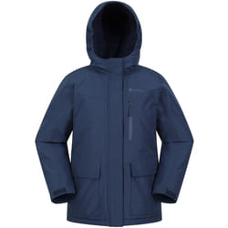 Mountain Warehouse - Veste imperméable NOAH - Enfant (Bleu marine)