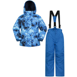 Mountain Warehouse - Blouson et pantalon de ski - Enfant (Bleu)