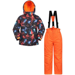Mountain Warehouse - Blouson et pantalon de ski - Enfant (Noir vif)