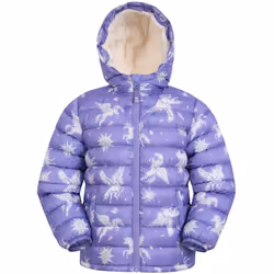 Mountain Warehouse - Veste matelassée SEASONS - Enfant (Vieux violet)