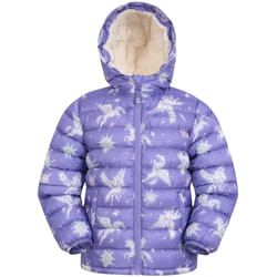Mountain Warehouse - Veste matelassée SEASONS - Enfant (Vieux violet)