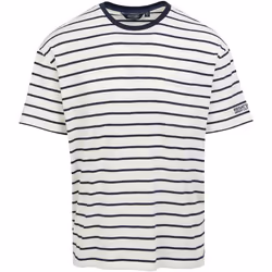 Regatta - T-shirt SHOREBAY - Homme (Blanc / Bleu marine)