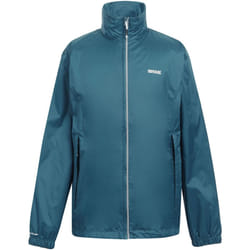 Regatta - Coupe-vent LYLE - Homme (Bleu sarcelle foncé / Jaune verdâtre)