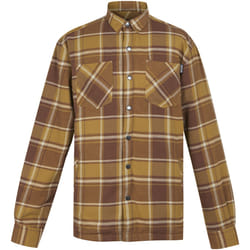 Regatta - Chemise THAMOS - Homme (Jaune orangé / Marron foncé)