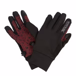 Regatta - Gants GRIPPY - Enfant (Noir / Rose fluo)