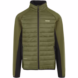Regatta - Veste hybride CLUMBER - Homme (Vert néphrite / Noir)