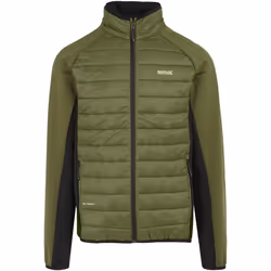Regatta - Veste hybride CLUMBER - Homme (Vert néphrite / Noir)