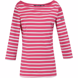 Regatta - Haut BAYLETTA - Femme (Rose vif / Blanc)