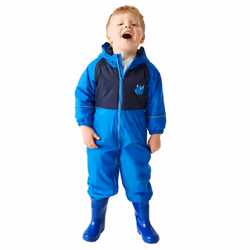 Regatta - Combinaison de pluie MUDPLAY - Enfant (Bleu mer)