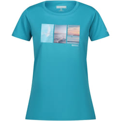 Regatta - T-shirt FINGAL - Femme (Bleu tahoe)