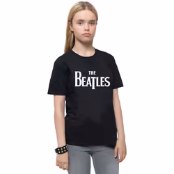 The Beatles - T-shirt - Enfant (Noir)