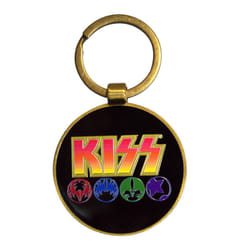 Kiss - Porte-clés ARMY / LOGO & ICONS - Taille unique (Noir / Multicolore)