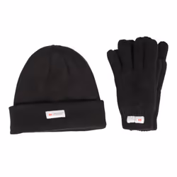 Mountain Warehouse - Ensemble bonnet et gants - Enfant (Noir)
