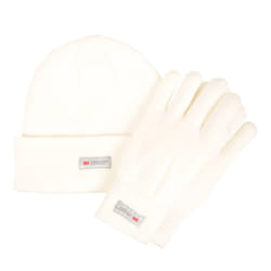 Mountain Warehouse - Ensemble bonnet et gants - Femme (Blanc)