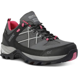 Regatta - Chaussures de marche SAMARIS - Femme (Gris foncé / Turquoise vif)