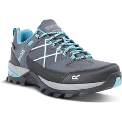 Regatta - Chaussures de marche SAMARIS - Femme (Gris acier / Turquoise vif)