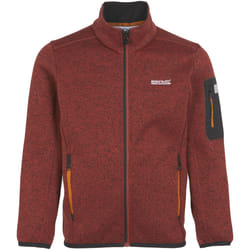 Regatta - Veste polaire NEWHILL - Enfant (Ocre rouge / Noir)