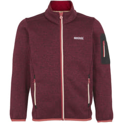 Regatta - Veste polaire NEWHILL - Enfant (Rouge foncé / Rouge ciel)