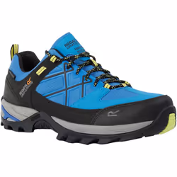 Regatta - Chaussures de marche SAMARIS - Homme (Bleu / Jaune verdâtre)