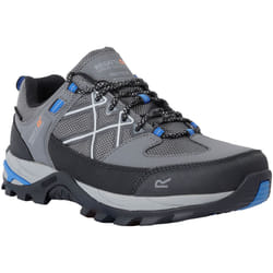 Regatta - Chaussures de marche SAMARIS - Homme (Gris foncé / Bleu Oxford)
