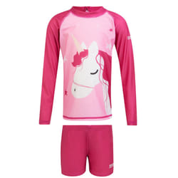 Regatta - Ensemble de bain anti-irritation LUNA THE UNICORN - Enfant (Rose)