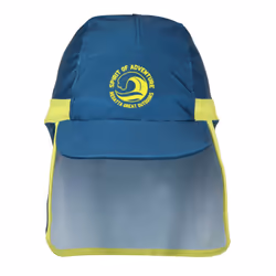 Regatta - Casquette SPIRIT OF ADVENTURE PROTECT - Enfant (Bleu marocain / Jaune verdâtre)