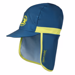 Regatta - Casquette SPIRIT OF ADVENTURE PROTECT - Enfant (Bleu marocain / Jaune verdâtre)