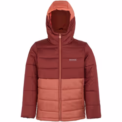 Regatta - Veste isolée LOFTHOUSE - Enfant (Rouge foncé / Corail clair)