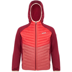 Regatta - Veste hybride KIELDER - Enfant (Rouge foncé / Rouge ciel)